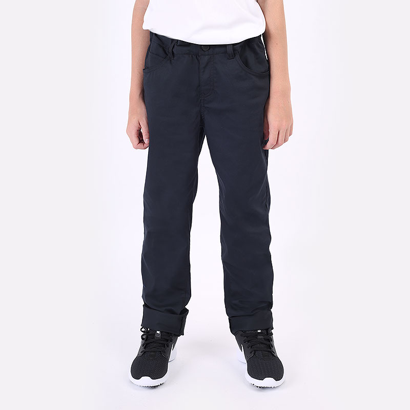 детские синие брюки Nike Dri-FIT Big Kids&#039; 5-Pocket Golf Pants CU9879-010 - цена, описание, фото 3